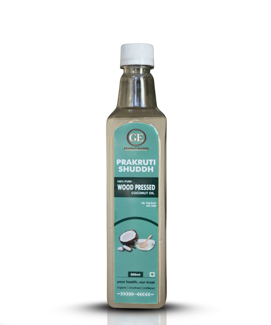 Wood Pressed Coconut Oil 500ml