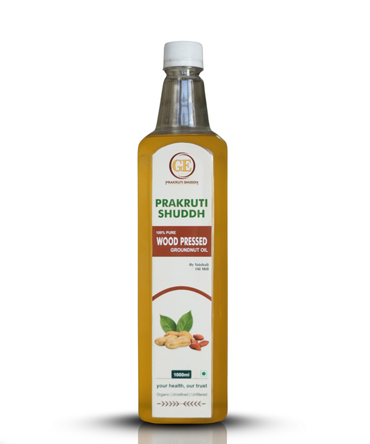 Wood Pressed Groundnut Oil 1 Litre